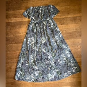 Boheewohee strapless sun dress